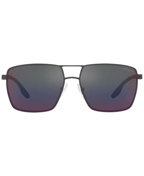 PRADA LINEA ROSSA Men's Sunglasses, PS 50WS 59 